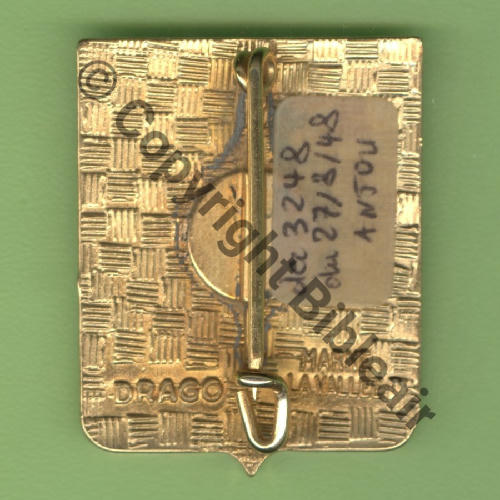 3248.EMGFA 1988.92 ET.2.64 ANJOU EVREUX  DrMV Bol Guilloche 26x33mm Src.Y.GENTY 